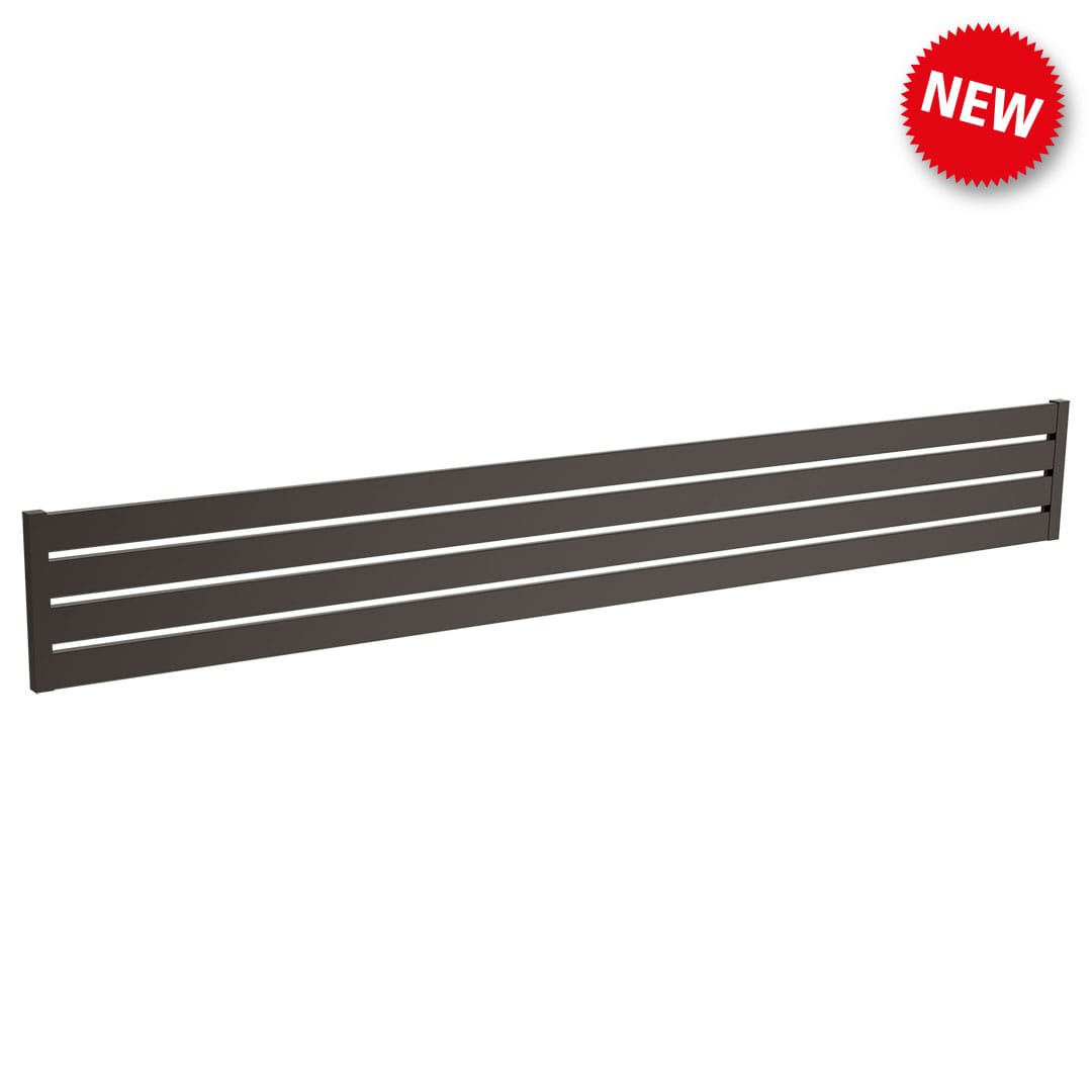 ProtectorAl Slat Screen 2350wx308h Satin Black