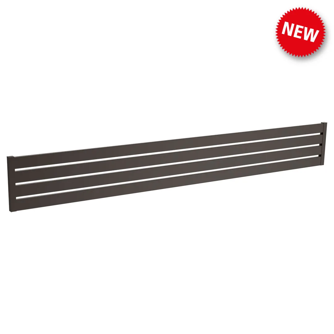 ProtectorAl Slat Screen 2350wx308h Satin Black