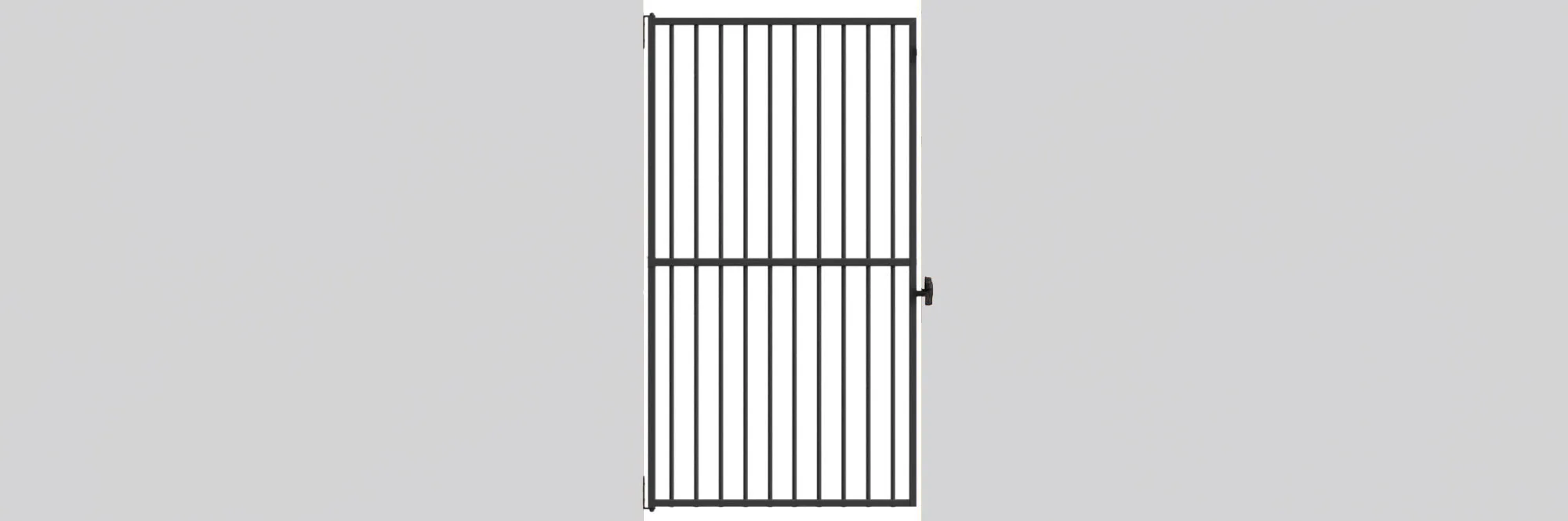 Pa Pedestrian Gate Gudgeon Hinges And D Latch Striker