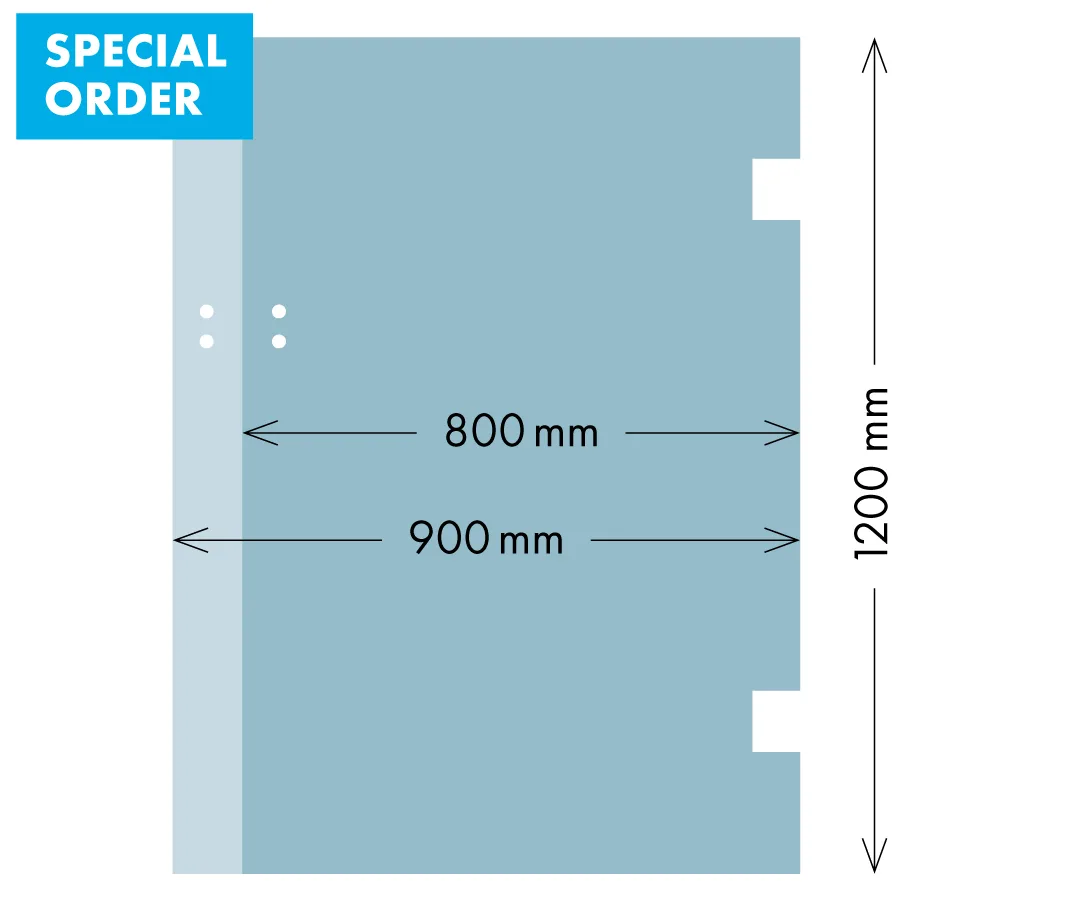 Protectoral Glass Pool Gate Panel Soft Close