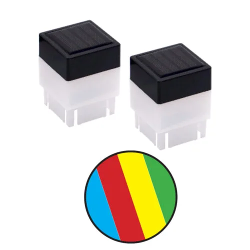 Post Lights Solar Coloured Light