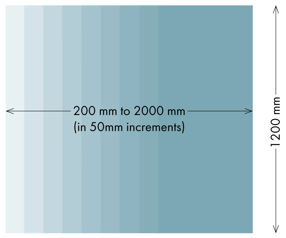 Protectoral Glass Balustrading Sizes 1200 2024