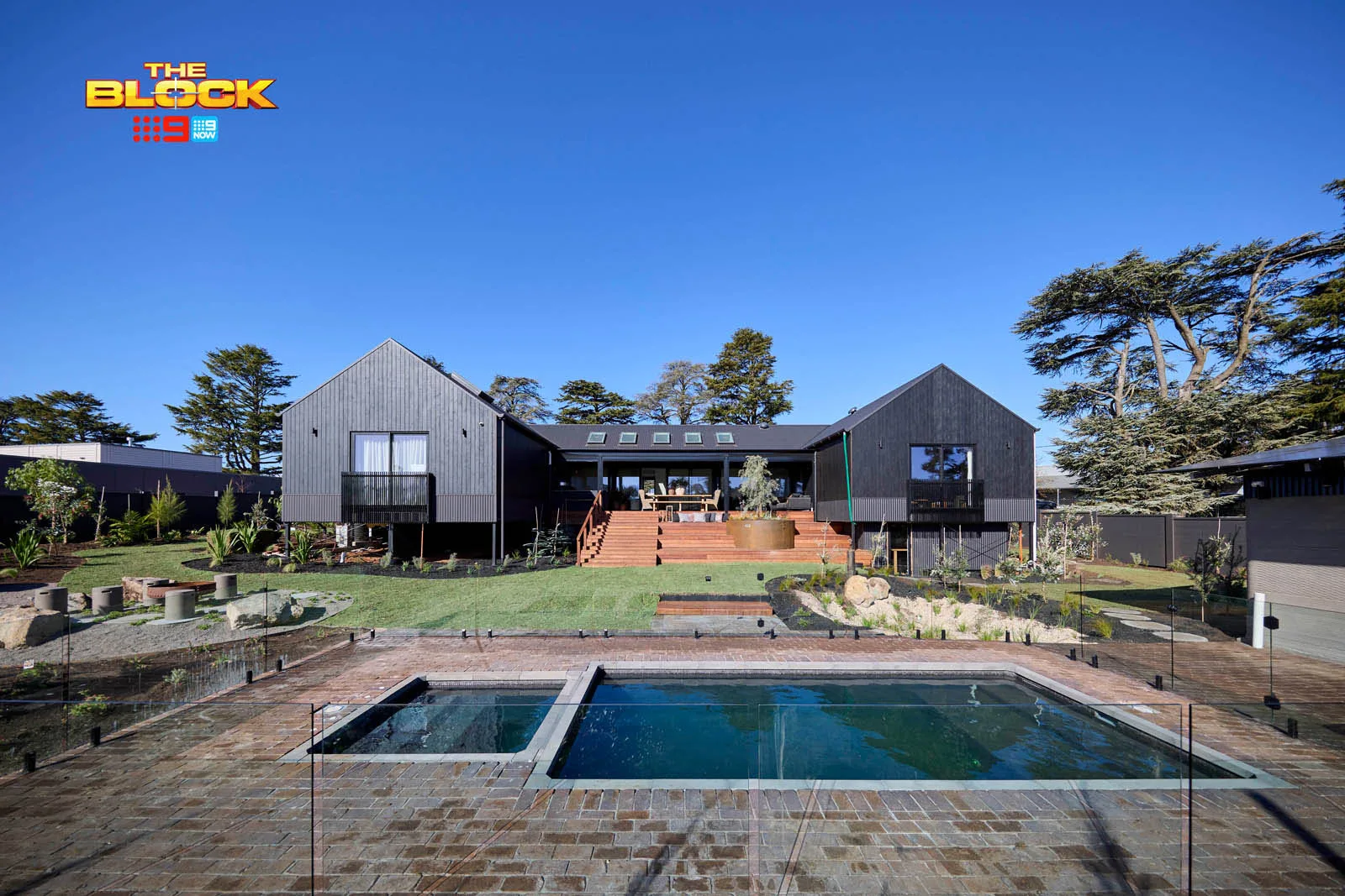 Protector Aluminium The Block 2025 House 1 Backyard And Pool Emma And Ben 011