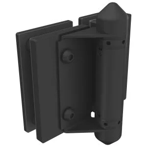 The Block 2025 Protectoral Black Matt Glass To Glass Hinge Set 1600x1600