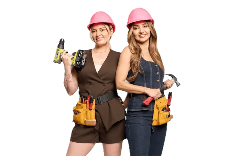 Courtney and Sev, House 4 contestants on The Block 2026
