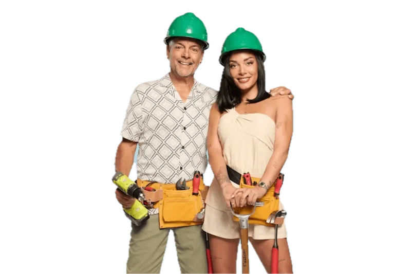 Rick and Tayla, House 5 contestants on The Block 2026