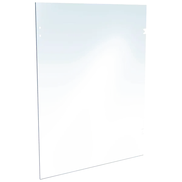 Glass gate panel