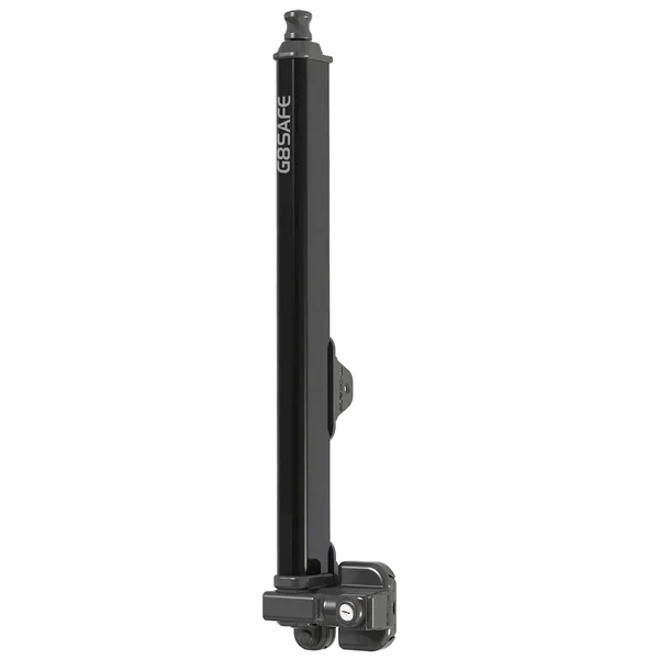 Top pull gate latch (lockable)